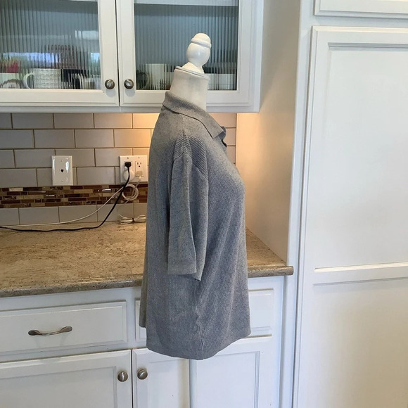 Principe Gray Italian Shirt Pullover Size Medium - Picture 5 of 7